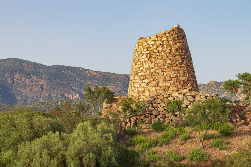 Nuraghe Asoru, San Priamo. Sardinia, Italy