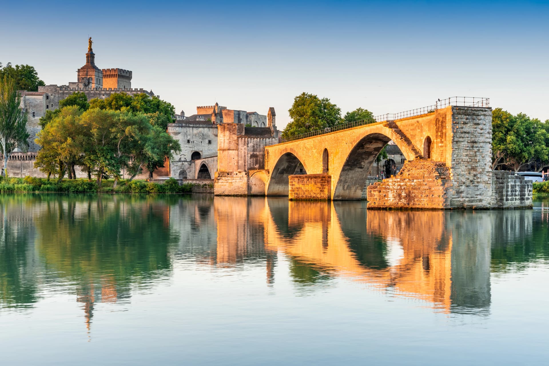 Avignon, Provence, France - Pont Saint-Benezet