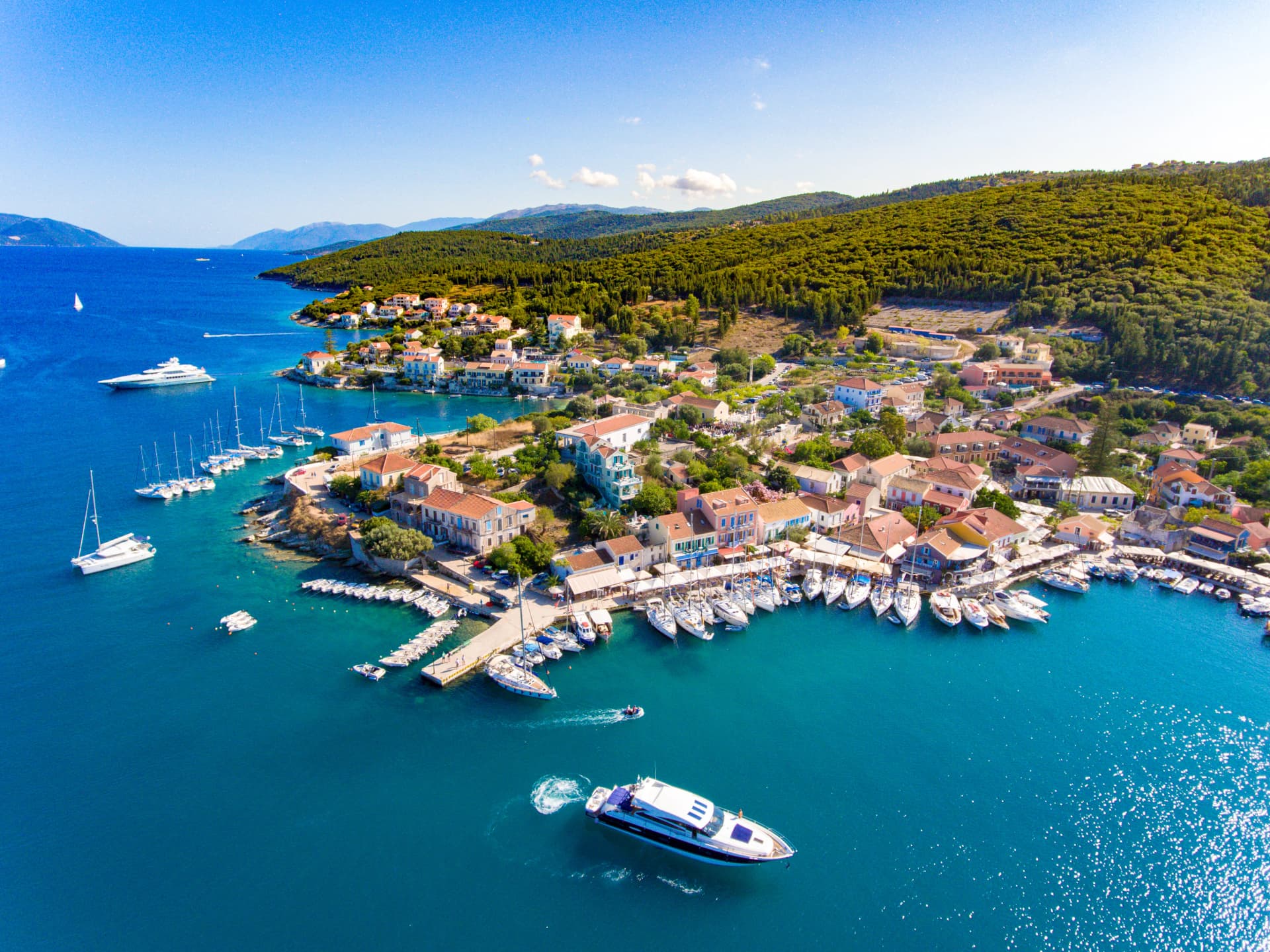 Fiskardo Cephalonia bay