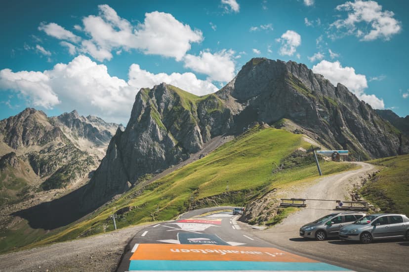 Col du tourmalet for cycling