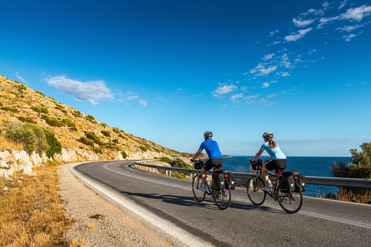 Cycling the Argo Saronic Gulf